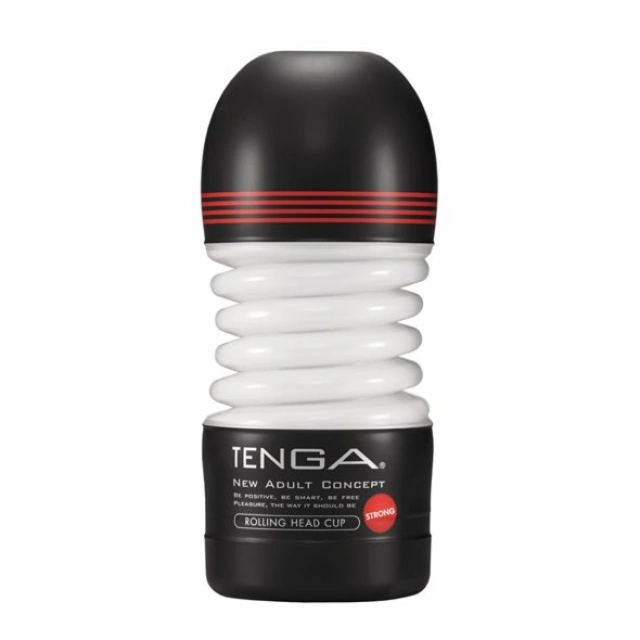 Masturbator Rolling Head Cup Strong Tenga | 100% ORYGINAŁ| DYSKRETNA PRZESYŁKA