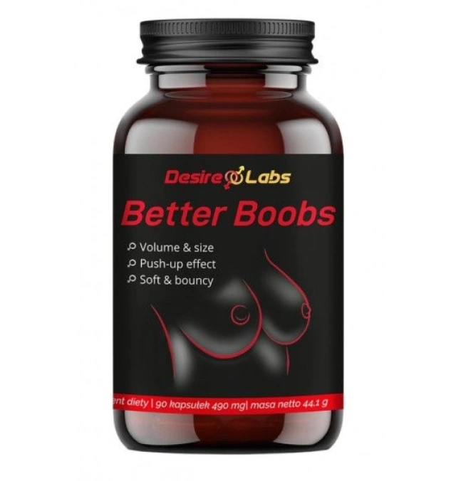 Better Boobs Piękniejsze i Jędrniejsze Piersi 90 kaps. | 100% ORYGINAŁ| DYSKRETNA PRZESYŁKA