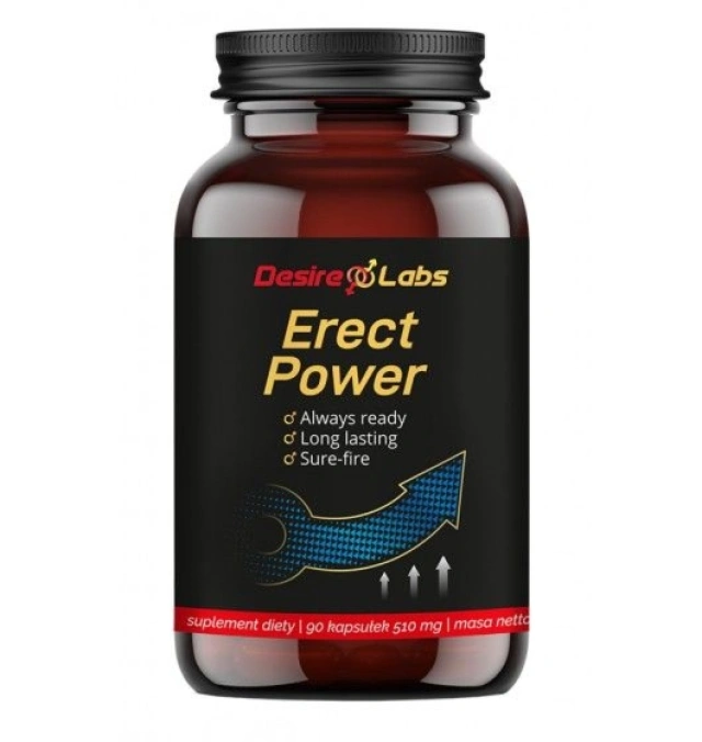 Erect Power SUplement Diety na Erekcję 90 kaps. | 100% ORYGINAŁ| DYSKRETNA PRZESYŁKA