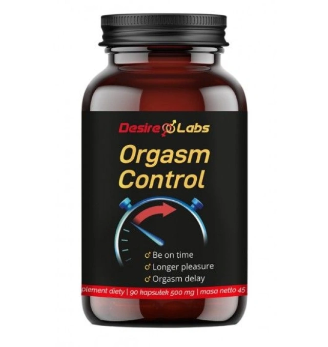 Orgasm Control Wytrysk pod Kontrolą 90 kaps. | 100% ORYGINAŁ| DYSKRETNA PRZESYŁKA