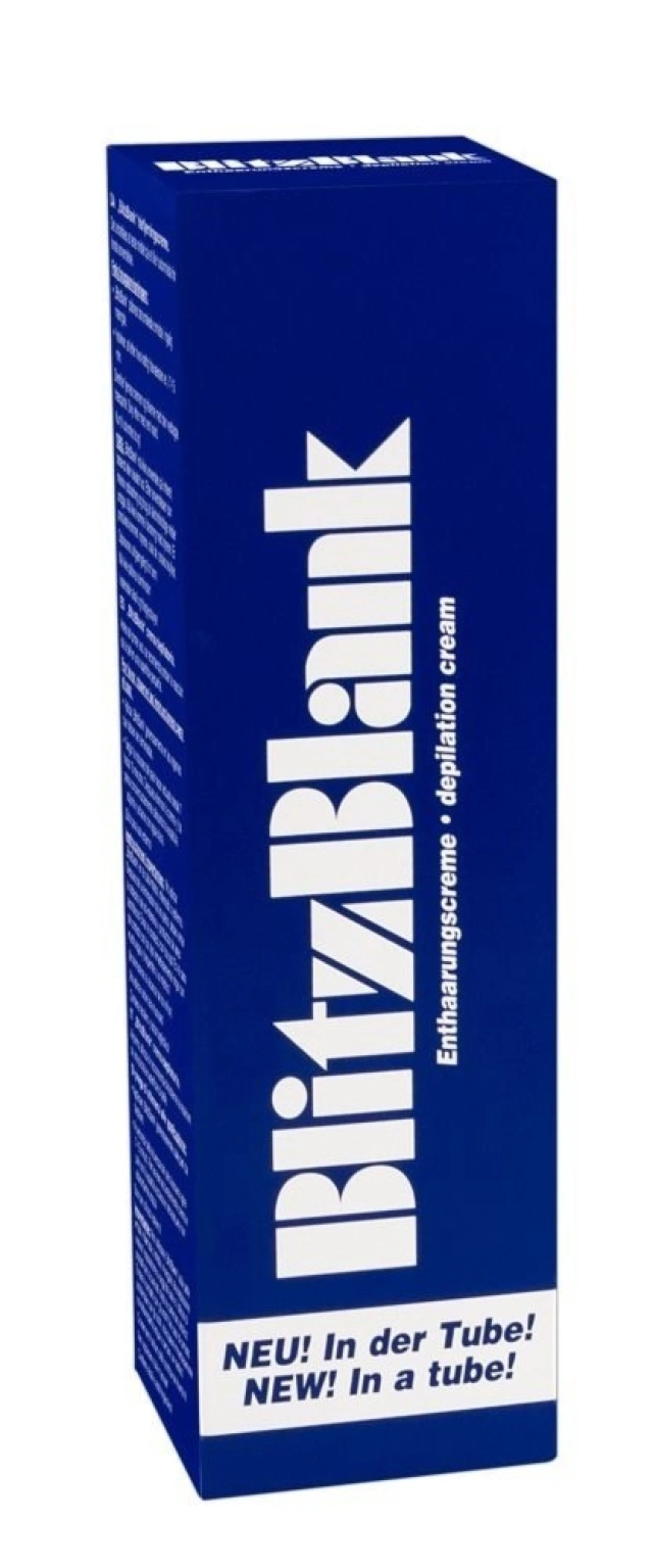 Intymny Krem do Depilacji  BlitzBlank 125ml | 100% ORYGINAŁ| DYSKRETNA PRZESYŁKA