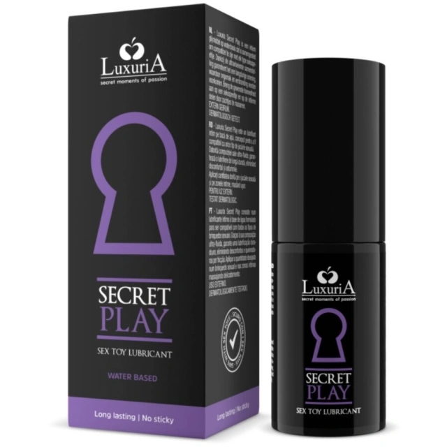 Zel do Zabawek Erotycznych Luxuria Secret Play 30ml 
