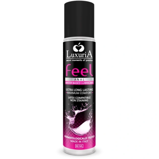 Żel Wodny Analny Luxuria Feel 60ml | 100% ORYGINAŁ| DYSKRETNA PRZESYŁKA