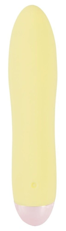 Mini Wibrator Cuties Mini 13cm USB Żółty | 100% ORYGINAŁ| DYSKRETNA PRZESYŁKA