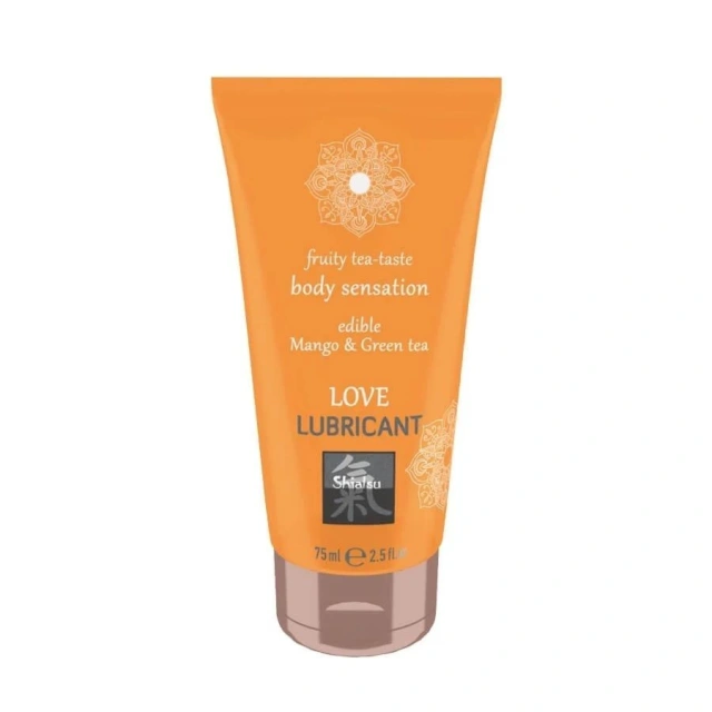 Lubrykant Jadalny Shiatsu Mango i Zielona Herbata 75ml 