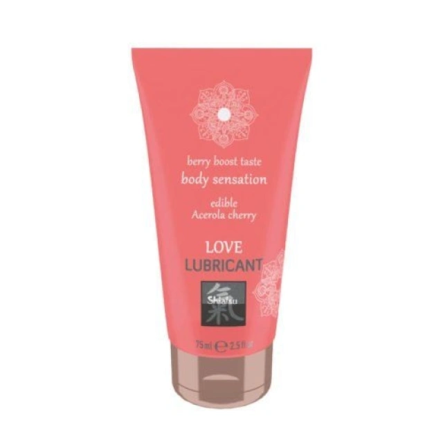 Lubrykant Jadalny Shiatsu Wiśnia Acerola75ml | 100% ORYGINAŁ| DYSKRETNA PRZESYŁKA