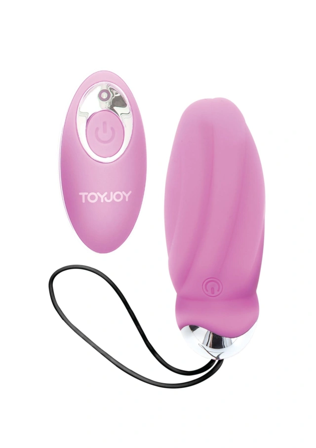 Wibrujące Jajeczko z Pulsacjami USB Różowy 