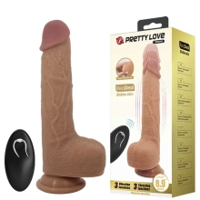 Silikonowe Dildo z Ruchem Posuwistym i Pilotem Tommy | 100% ORYGINAŁ| DYSKRETNA PRZESYŁKA