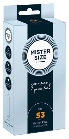 Prezerwatywy Mister Size 53 mm 10 szt.