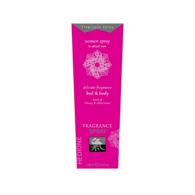 Feromony Shiatsu Bed&Body Spray Cherry & White Lotus 100ml Ero