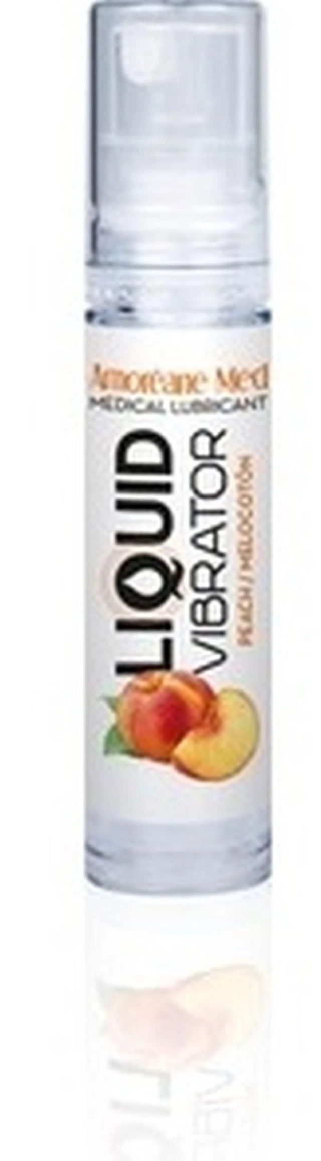 Płynny Wibrator Brzoskwinia (Peach) Amoreane 10 ml
