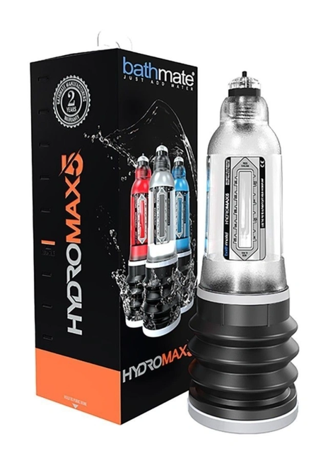 Pompka Wodna Do Powiększania Penisa Hydromax5 Crystal Clear Bathmate | 100% ORYGINAŁ| DYSKRETNA PRZESYŁKA