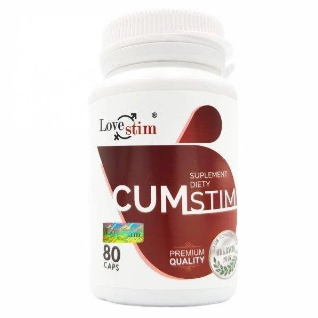 CumStim - Wzmocnienie Popędu Seksualnego - Kapsułki 80 szt. | 100% ORYGINAŁ| DYSKRETNA PRZESYŁKA