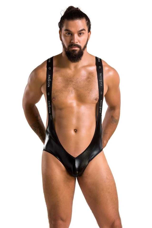 027 BODY BRUNO black L/XL - Passion | 100% ORYGINAŁ| DYSKRETNA PRZESYŁKA