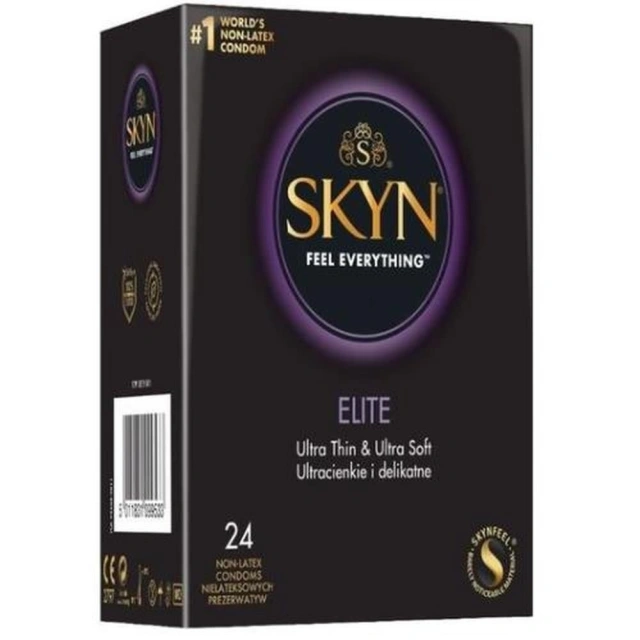 Prezerwatywy Nielateksowe Ultracienkie SKYN Elite 24 szt.