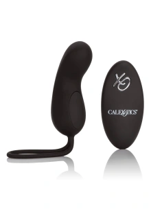 Wibrator jajko silikonowe z pilotem ładowany wodoodporny 12 trybów czarny – Remote Rechargeable Curve Black