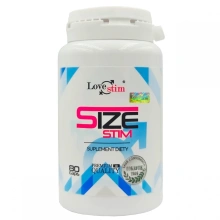Suplement diety dla mężczyzn z L-argininą, macą i guaraną – Size Stim 80 kapsułek