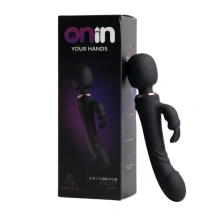 Rabbit vibrator - black