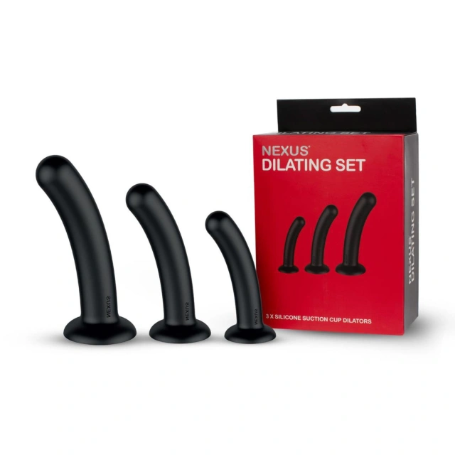 Nexus - Dilator Set Silicone Anal Dildos (S,M,L)