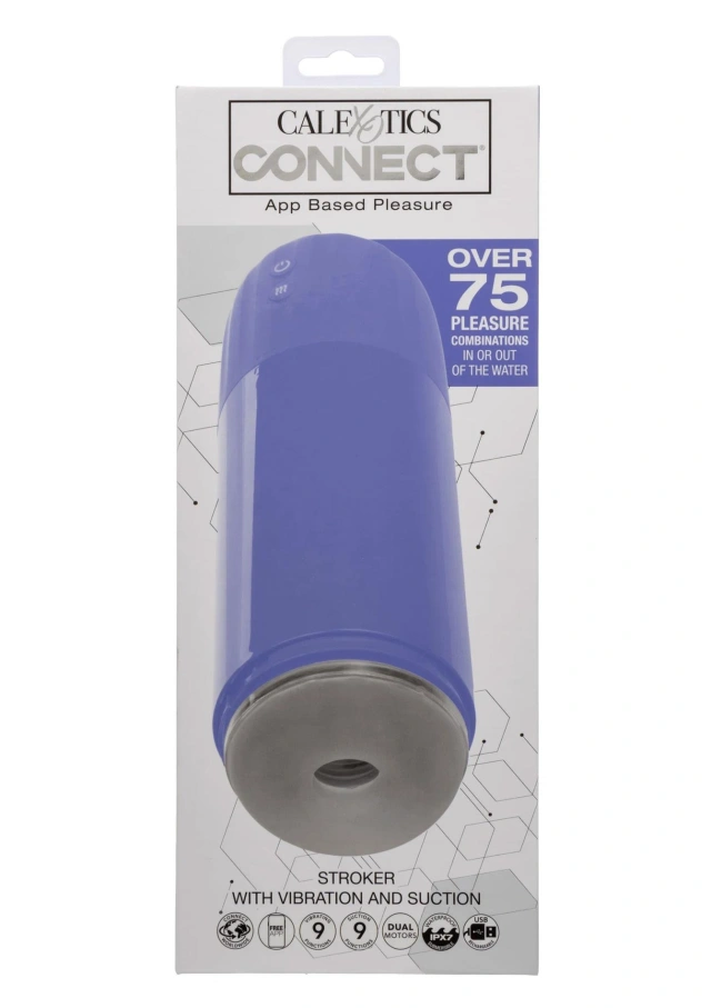 App-Controlled Suction Stroker