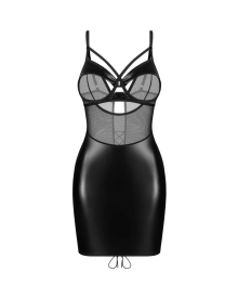 Dominna koszulka i stringi S/M Obsessive
