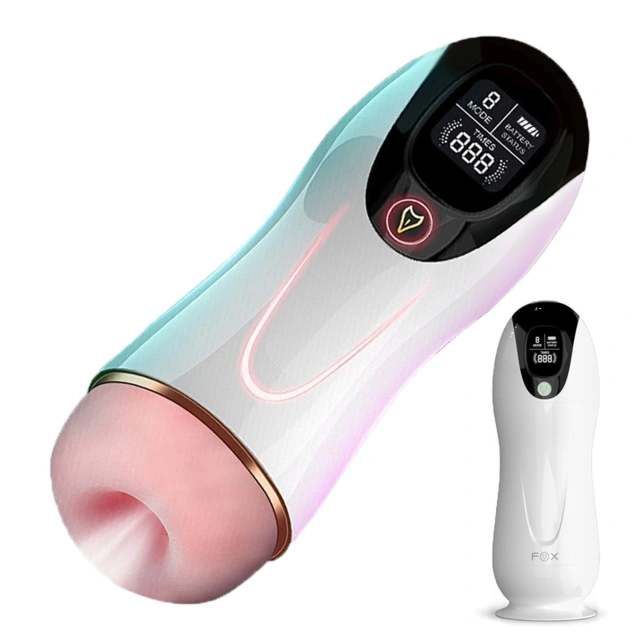 Masturbator 8 Funkcji Wibracji Cyber  Słuchawki Gratis 