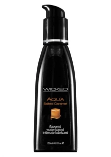 Żel Smakowy Wodny Wicked Słony Karmel 120ml | 100% ORYGINAŁ| DYSKRETNA PRZESYŁKA