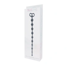 Kulki-FALLO ANALE ANAL JUGGLING BALL SILICONE BLACK