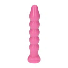 Korek analny kulkowy dla początkujących z przyssawką 13 cm różowy – Gaio Pink Toyz4lovers