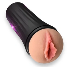 Power Escorts - Diy Cup Do It Yourself Cup Kinky Teen - Strong Heavy Realistic 3D Pussy Masturbator - 24 × 9 CM - 490 Gram