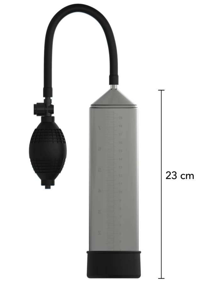 Manualna pompka do penisa czarna - Starter Penis Pump Black