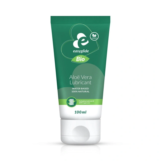 EasyGlide - Bio & Natural Waterbased Lubricant Aloe Vera 100 ml