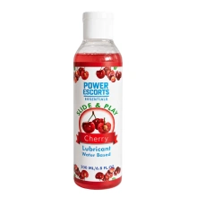 Power Escorts - DR08 - Cherry Water-Based Lubricant 200ml – Slide & Play Personal Lube