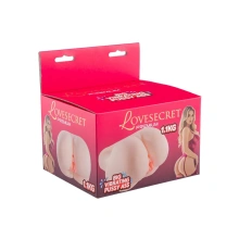LoveSecret Premium - LS78 - Big Vibrating Pussy/Ass – 1.1 kg Realistic Design