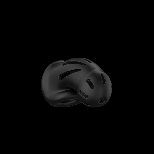 ManCage Model 27 Ultra Soft Silicone Chastity Cage Black