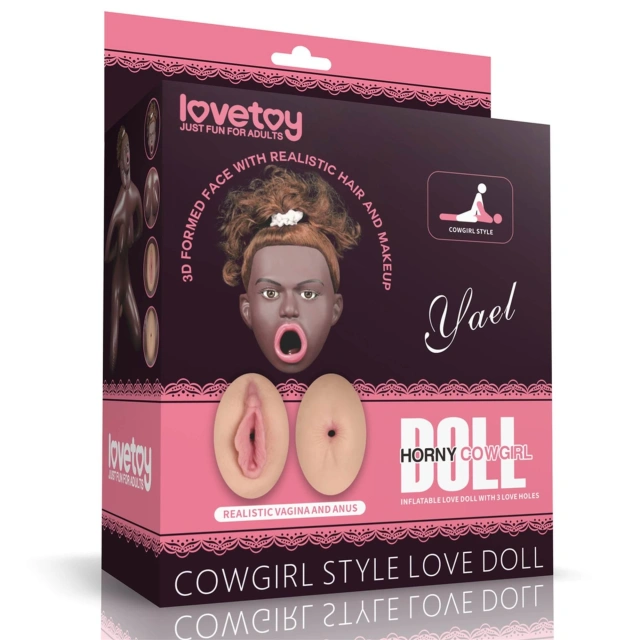 Dmuchana Lalka Miłości Cowgirl Lovetoy 