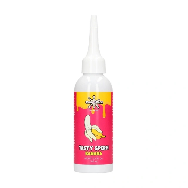 Lubrykant Imitujący Spermę Banan (Banana) Tasty Sperm Cum Face 80 ml