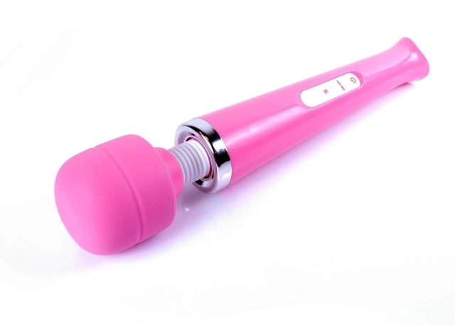 Masażer Wibracyjny Magic Massager Wand B-Series Magic 10 Funkcji USB Różowy 