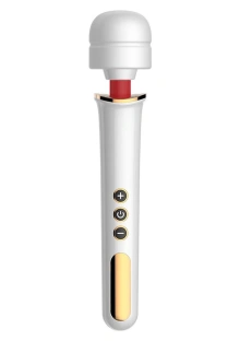 Masażer Wibracyjny Massager Super Powerful B-Series Magic 10 Funkcji USB Biały 