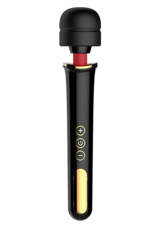 Masażer Wibracyjny Massager Super Powerful B-Series Magic 10 Funkcji USB Czarny 