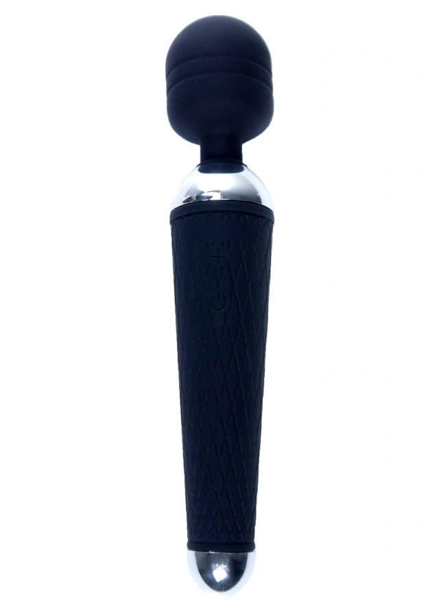 Masażer Wibracyjny Power Massager Wand B-Series Magic USB Czarny | 100% ORYGINAŁ| DYSKRETNA PRZESYŁKA