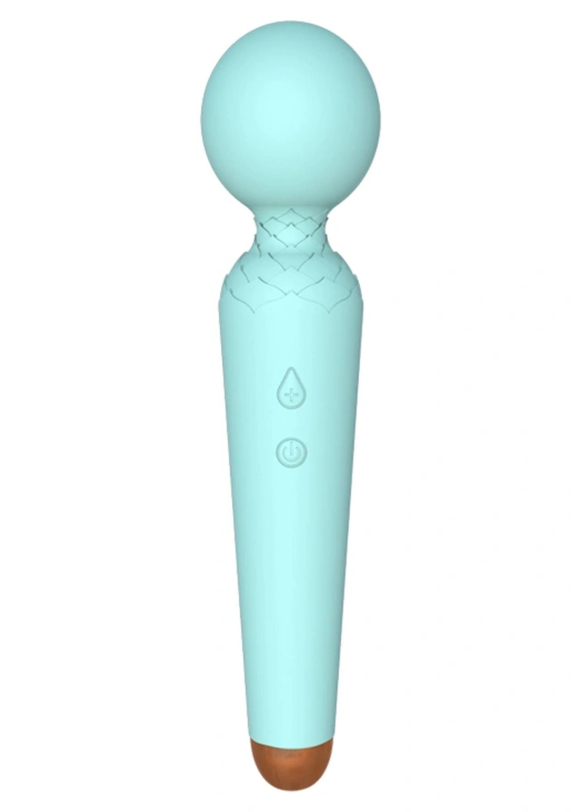 Masażer Wibracyjny Power Wand B-Series Magic 10 Funkcji USB Niebieski 