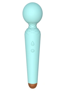 Masażer Wibracyjny Power Wand B-Series Magic 10 Funkcji USB Niebieski 