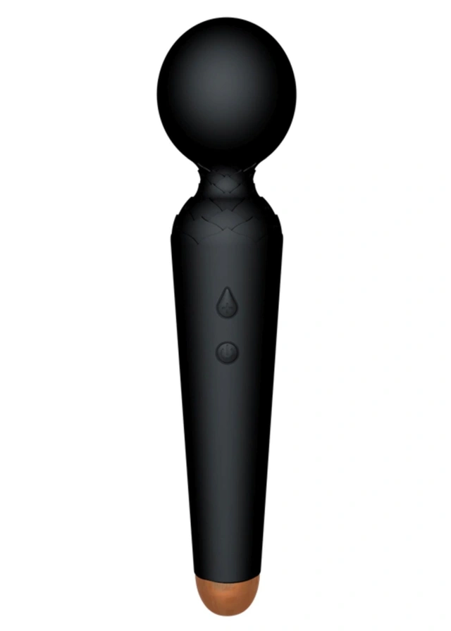 Masażer Wibracyjny Power Wand B-Series Magic 10 Funkcji USB Czarny 