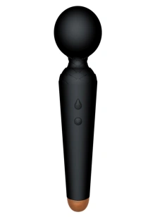 Masażer Wibracyjny Power Wand B-Series Magic 10 Funkcji USB Czarny 