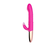 Wibrator Króliczek Thrusting Vibrator B-Series Magic 10 Funkcji Podgrzewanie Ruch Posuwisty USB 