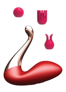 Stymulator Swan massager, interchangeable heads B-Series Magic 9 Funkcji USB 