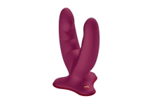 Dildo Ryde wine red Fun Factory Czerwony 