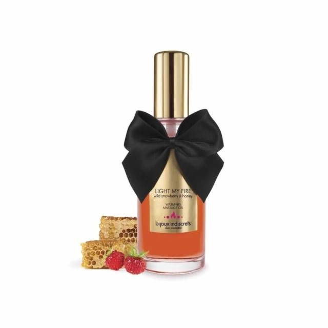 Olejek Light My Fire Wild Strawberry 100 ml Bijoux Indiscrets 