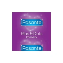 Prezerwatywy Pasante Ribs & Dots/Intensity Bulk Pack (144 szt.) 